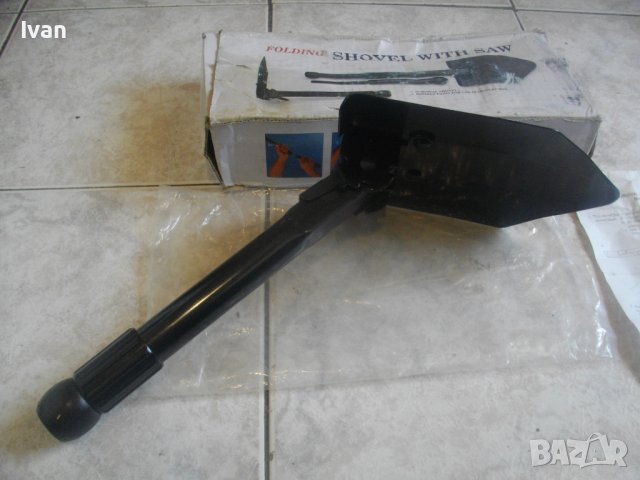Нова Сгъваема Походна Лопата-3 Положения-470мм, снимка 8 - Други инструменти - 41384577