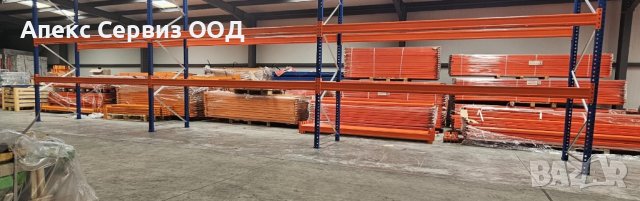 Палетни стелажи на ПРОМО цени! , снимка 2 - Стелажи и щандове - 42198309