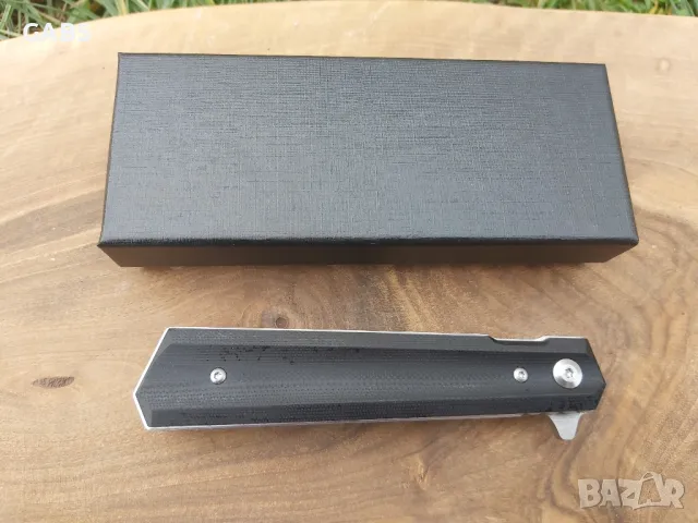 Сгъваем джобен нож стомана D2, D112, снимка 3 - Ножове - 49333634