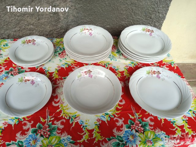 Български порцелан- чинии (НОВИ), снимка 7 - Прибори за хранене, готвене и сервиране - 34184832