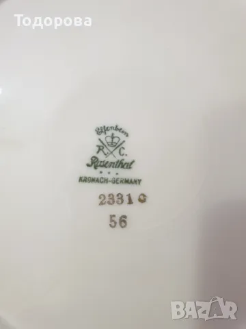 Барокови десертни чинии Rosenthal Kronach - 7 броя., снимка 6 - Сервизи - 48815443