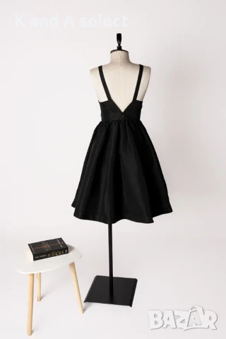 Черна рокля – Velvet Night, снимка 5 - Рокли - 51170724