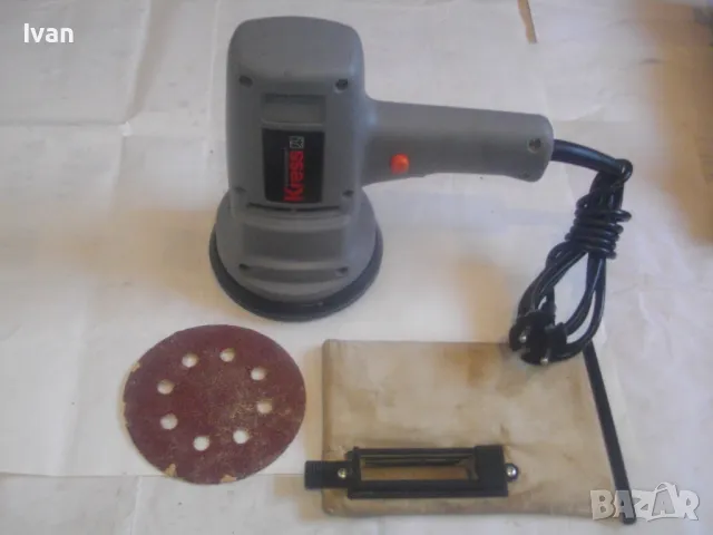 250 вата ф125мм Немски професионален KRESS ЕЛЕКТРИЧЕСКИ КРЪГЪЛ ЕКСЦЕНТЪР ВИБРОШШЛАЙФ Почти нов торба, снимка 13 - Други инструменти - 47758993