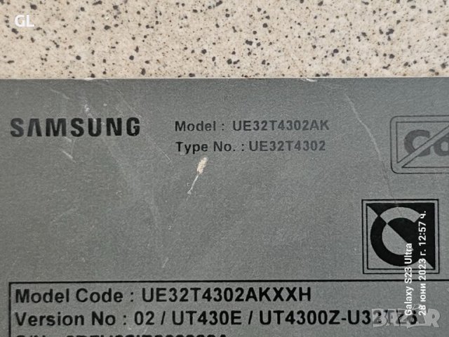  Samsung UE32T4302AKXXH части , снимка 6 - Части и Платки - 41381812