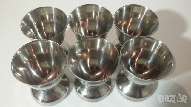6 малки метални чашки, снимка 4 - Чаши - 51005878