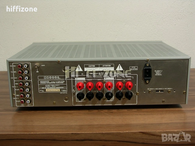 Усилвател   Kenwood ka-770 , снимка 6 - Ресийвъри, усилватели, смесителни пултове - 53681821