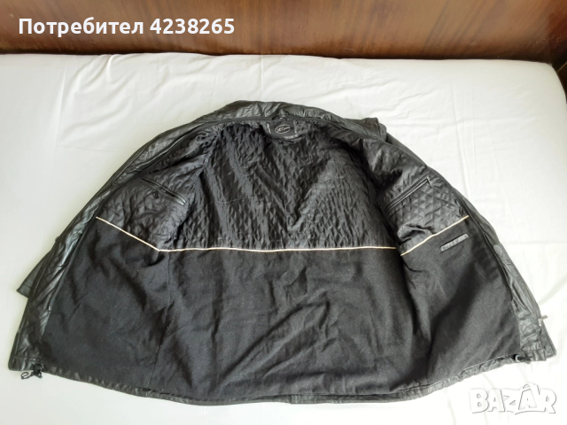 кожено яке, шуба "LCCollection" черно, естествена кожа, снимка 5 - Якета - 52929254
