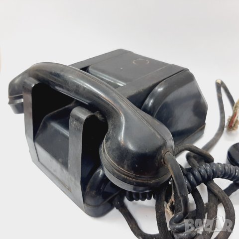 Бакелитов телефон Белоградчик ТМ 30 1967 г.с манивела(7.4), снимка 7 - Антикварни и старинни предмети - 44448170