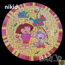 Дора и Ботичко 10 бр парти чинии чинийки