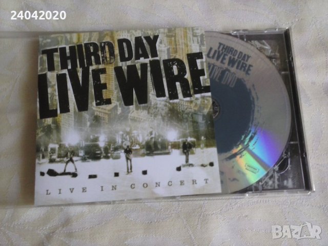 Third Day – Live Wire CD+DVD оригинални дискове, снимка 1 - CD дискове - 41663033