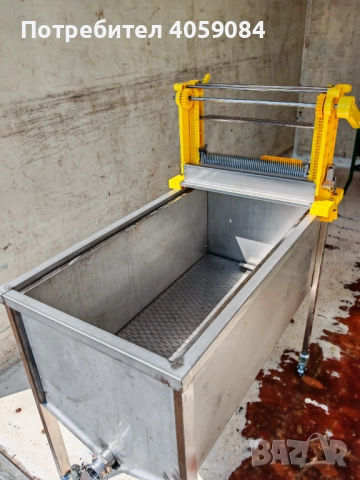 Вана за разпечатване на пчелни пити, снимка 2 - Други машини и части - 51646986