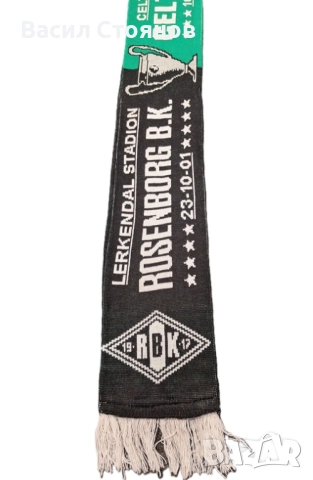 Селтик/Celtic vs. Rosenborg/Розенборг - Champions League 2001/02 - фен шал, снимка 2 - Фен артикули - 52691917