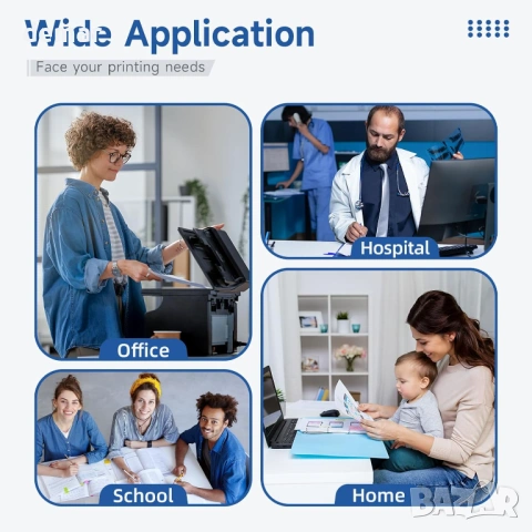 Мастилени касети 545XL 546XL, резервни за Canon Pixma (1 черна, 1 цветна), снимка 6 - Консумативи за принтери - 53607150