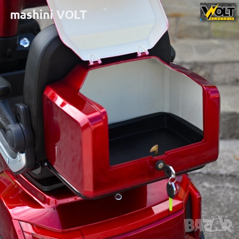 Eлектрическа триколка BULLMAX B2 GRAND CE 1500W, 60V, 20Ah, със сертификат, снимка 5 - Инвалидни скутери - 51919523