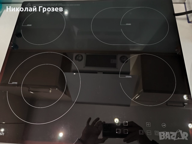 Topwish Стъклокерамичен котлон, 4-зонов керамичен котлон, 60 см котлон, 4-зонов самостоятелен котлон, снимка 6 - Котлони - 52209760