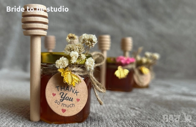 Мини бурканчета с домашен мед, снимка 1