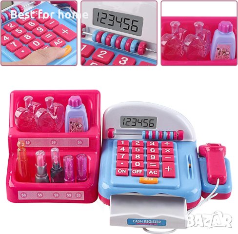 Детски касов апарат - козметичен салон от deAO, снимка 5 - Образователни игри - 44274464