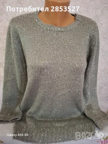 XSIDE Сребриста Блуза 