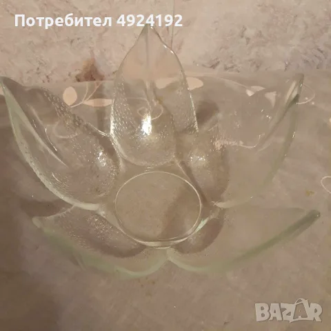 Кристални Български Фруктиери на столче, снимка 6 - Антикварни и старинни предмети - 56202847