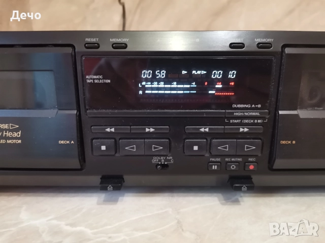 Касетен дек Sony tc we525, снимка 4 - Декове - 52872431