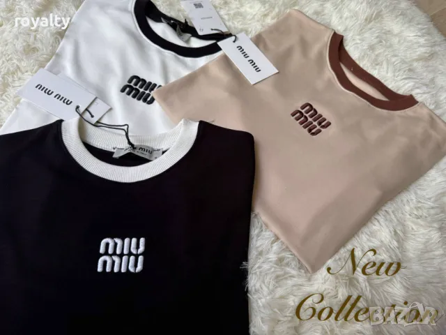 Miu Miu дамски тениски 