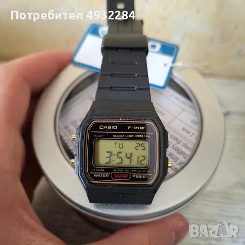 часовници Casio F-91w, снимка 6 - Мъжки - 56246681