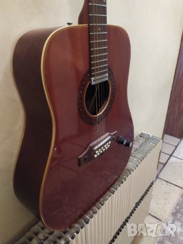Компрометирана ел-акустична 12 струнна китара  Eko ., снимка 3 - Китари - 38850195