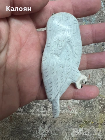 Сова дървена висулка , снимка 2 - Декорация за дома - 51170386