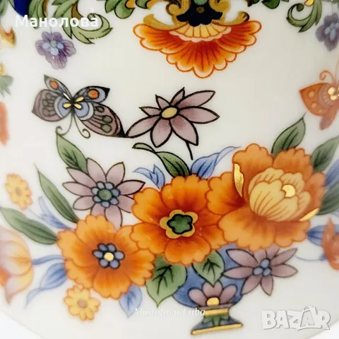 Японска порцеланова камбанка Eiwa Kinsei 栄和謹製, в стил Imari. , снимка 6 - Колекции - 49188680