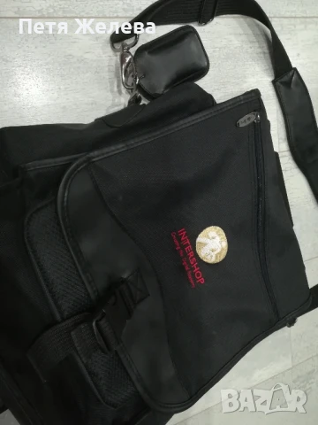 Чанта/ раница/-INTERSHOP-45/35/14см с дръжка за през рамо, снимка 7 - Чанти - 50724194
