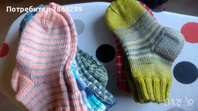 НОВИ Ръчно плетени чорапи