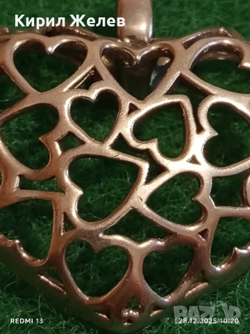 Сребърна висулка от колекцията Jette Joop ажурна майсторска изработка 44390, снимка 3 - Колиета, медальони, синджири - 52917664