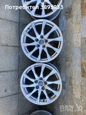 Оригинални джанти на Audi A4 B9 17”, снимка 3 - Гуми и джанти - 56133682
