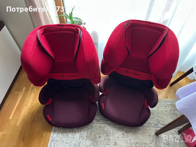 Столче за кола CYBEX Solution X-Fix (налични 2 бр.), снимка 7 - Столчета за кола и колело - 55732017