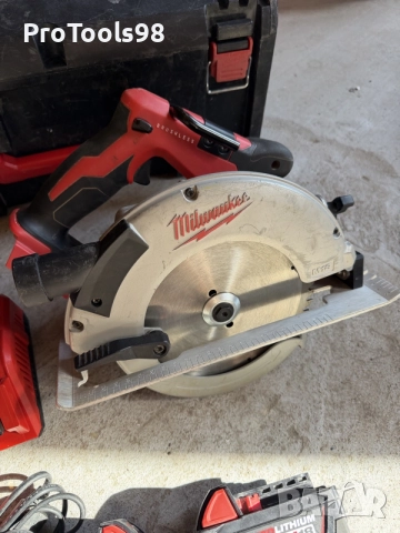 Milwaukee M18BLCS66 безчетков циркуляр, снимка 4 - Циркуляри - 56167580