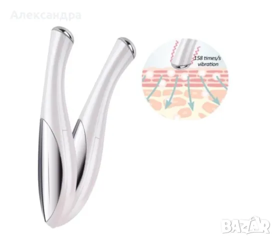 Масажор за около очите с вибрация за премахване на бръчки и тъмни кръгове TV619, снимка 3 - Козметика за лице - 49049386