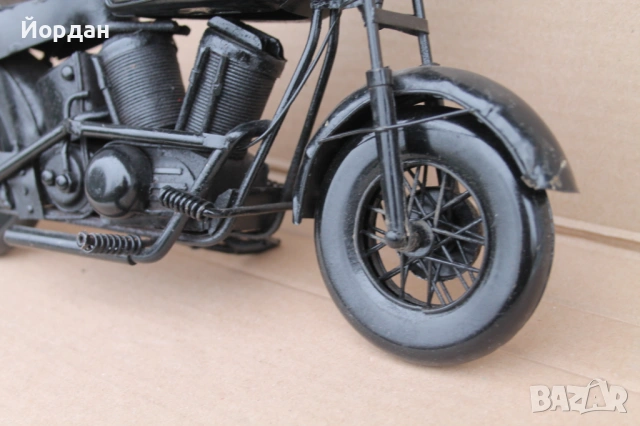 Метален макет на мотоциклет/мотор , снимка 6 - Колекции - 53801049