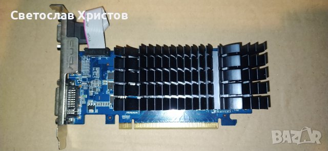 Продавам видео карта nVidia Asus 210-SL-TC1GD3-L - GT210 64bit 512MB DDR3  HDMI DVI VGA LP PCI-E