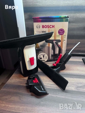 Акумулаторен уред за миене на прозорци Bosch GlassVAC , снимка 6 - Други - 53652612