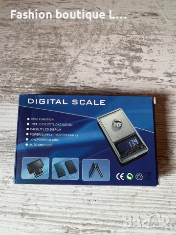 Нова дигитална електронна везна с дисплей и кожено калъфче за съхранение в кутия с упътване ❤️, снимка 8 - Електронни везни - 52389408