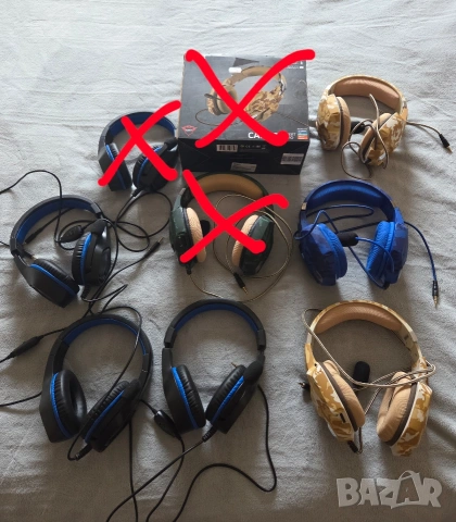 6 бр Gaming headset Trust , снимка 5 - Аксесоари - 52375356
