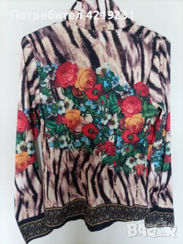 Красива еластична риза, снимка 2 - Ризи - 49695292