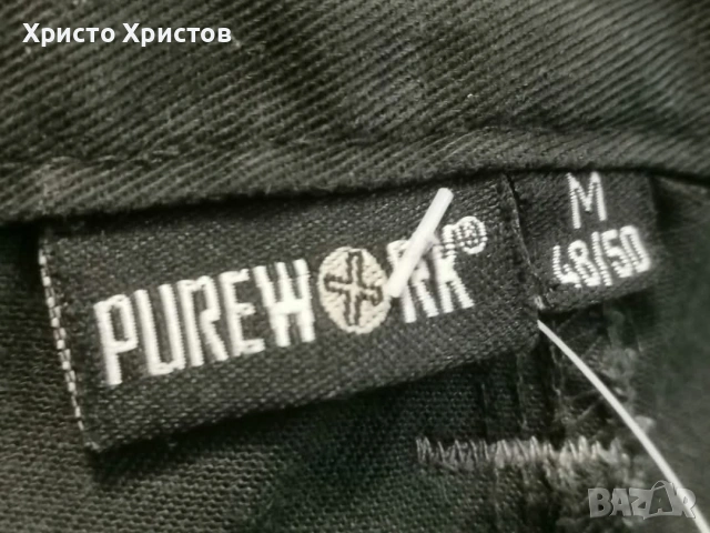 Мъжки къси работни панталони PUREWORK ✔️ Размер 48/50 (M), снимка 6 - Панталони - 53353819