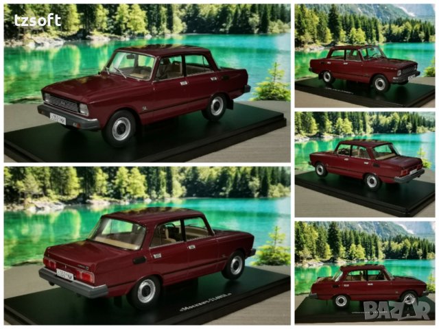 Москвич 2140SL Hachette 1:24, снимка 6 - Колекции - 40204516