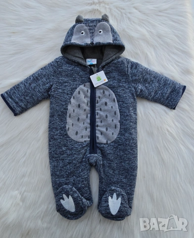 Нов бебешки космонавт 3-6 месеца, снимка 9 - Бебешки ескимоси - 53238746