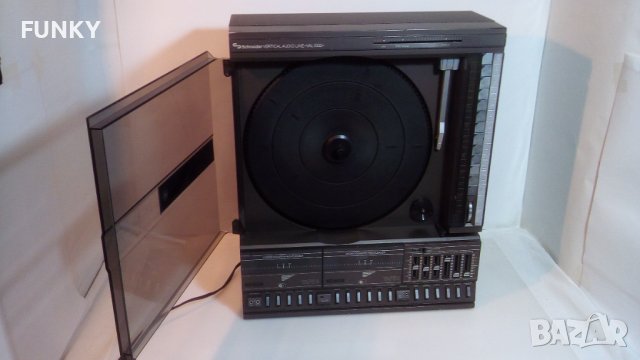 Schneider VAL 1002 compact audio system (vertical record player, tuner and double cassette deck), снимка 8 - Грамофони - 38738497