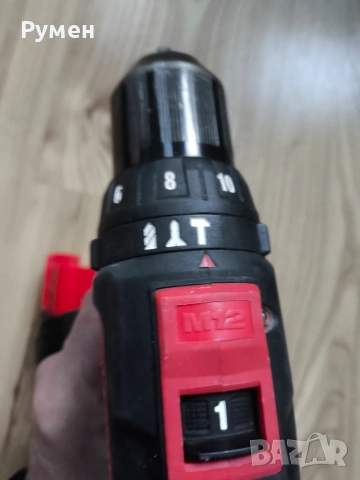 Винтоверт Milwaukee m12 bpd и батерия Milwaukee m12b2, снимка 4 - Винтоверти - 53133037