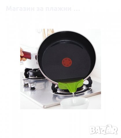 СИЛИКОНОВА ПРИСТАВКА ЗА СЪДОВЕ (ПРИ ПРЕЛИВАНЕ ОТ ЕДИН СЪД В ДРУГ) - код 1926, снимка 3 - Аксесоари за кухня - 34237445