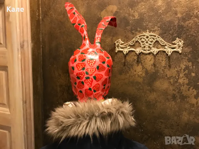 Глава за манекен заек декорация за магазин фотосесия папие маше, снимка 5 - Манекени - 50083168