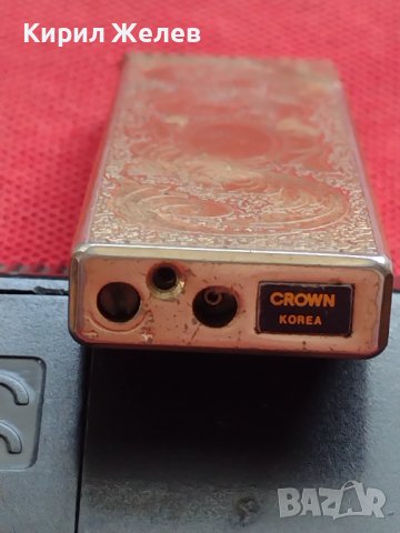 ФЕШЪН ЗАПАЛКА ЗЛАТИСТА ИНКРОСТИРАНА РАБОТИ МЕТАЛНА МНОГО КРАСИВА 22089, снимка 4 - Запалки - 39084672